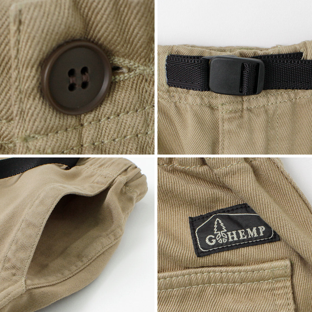 GOHEMP / Travel Balloon Pants Hemp Cotton