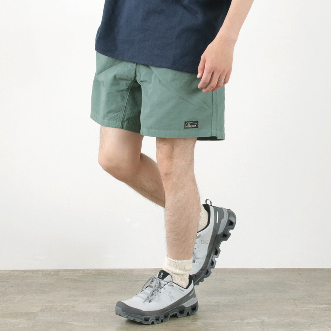 Gohemp / Hemp Jam Shorts Hemp Cotton / Recycled Polyester 날씨 천