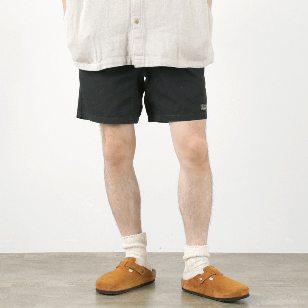 GOHEMP / HEMP JAM Shorts de chanvre Coton / Tissu de temps en polyester recyclé