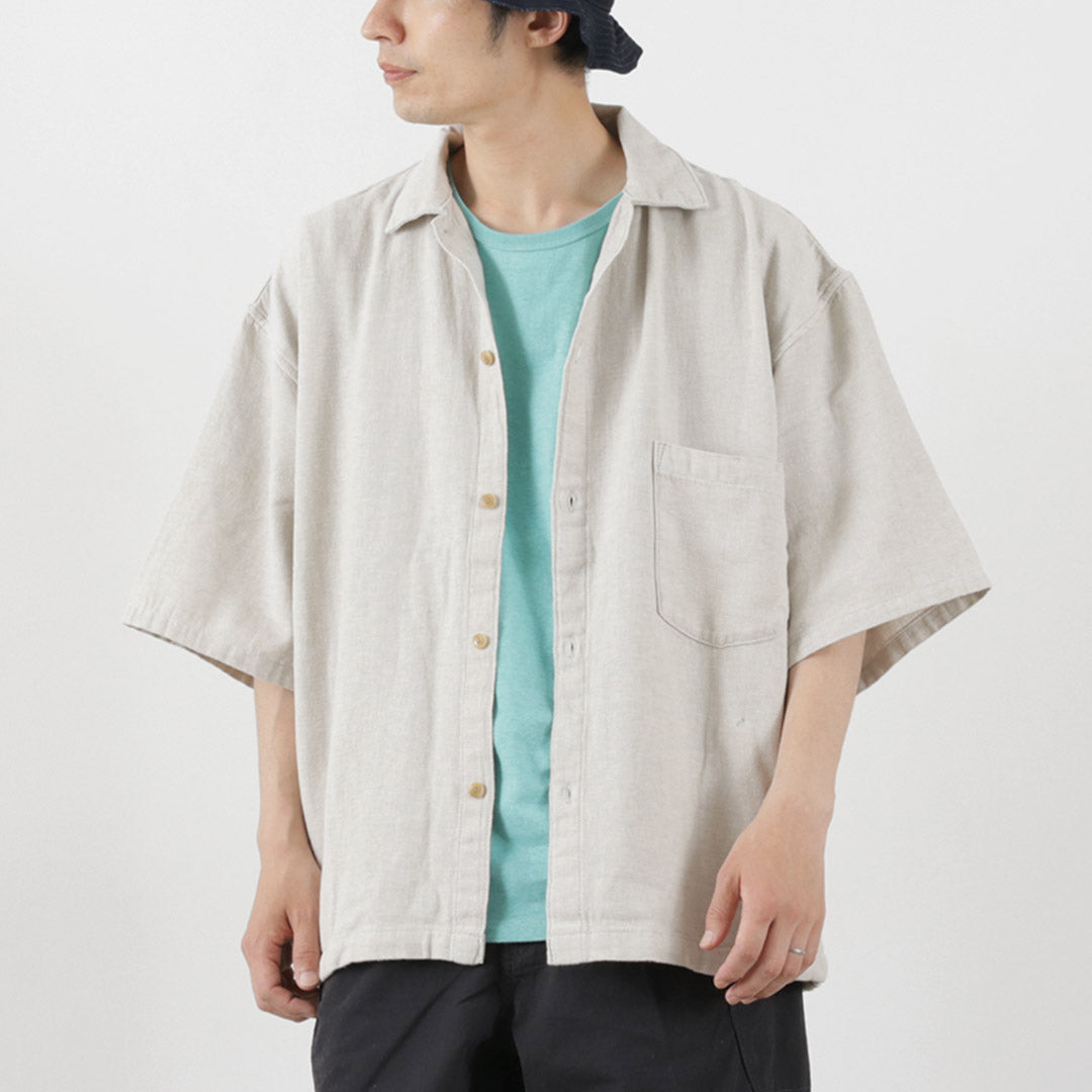 GOHEMP / GREENHILL SHIRS HEAR COTTON BREATH TWILL