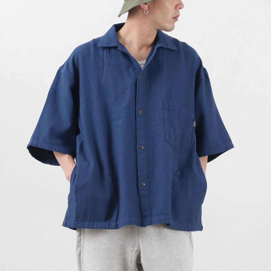 GOHEMP / Greenhill Shirt Hemp Cotton Broken Twill