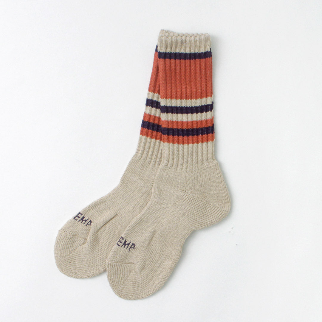 GOHEMP / Random Line Crew Socks