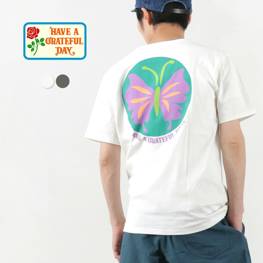 HAVE A GRATEFUL DAY / 11oz T-shirt Butterfly #2