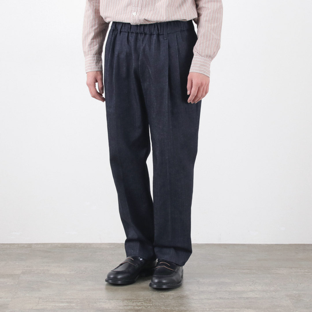 Pantalon flistfia / denim largeur