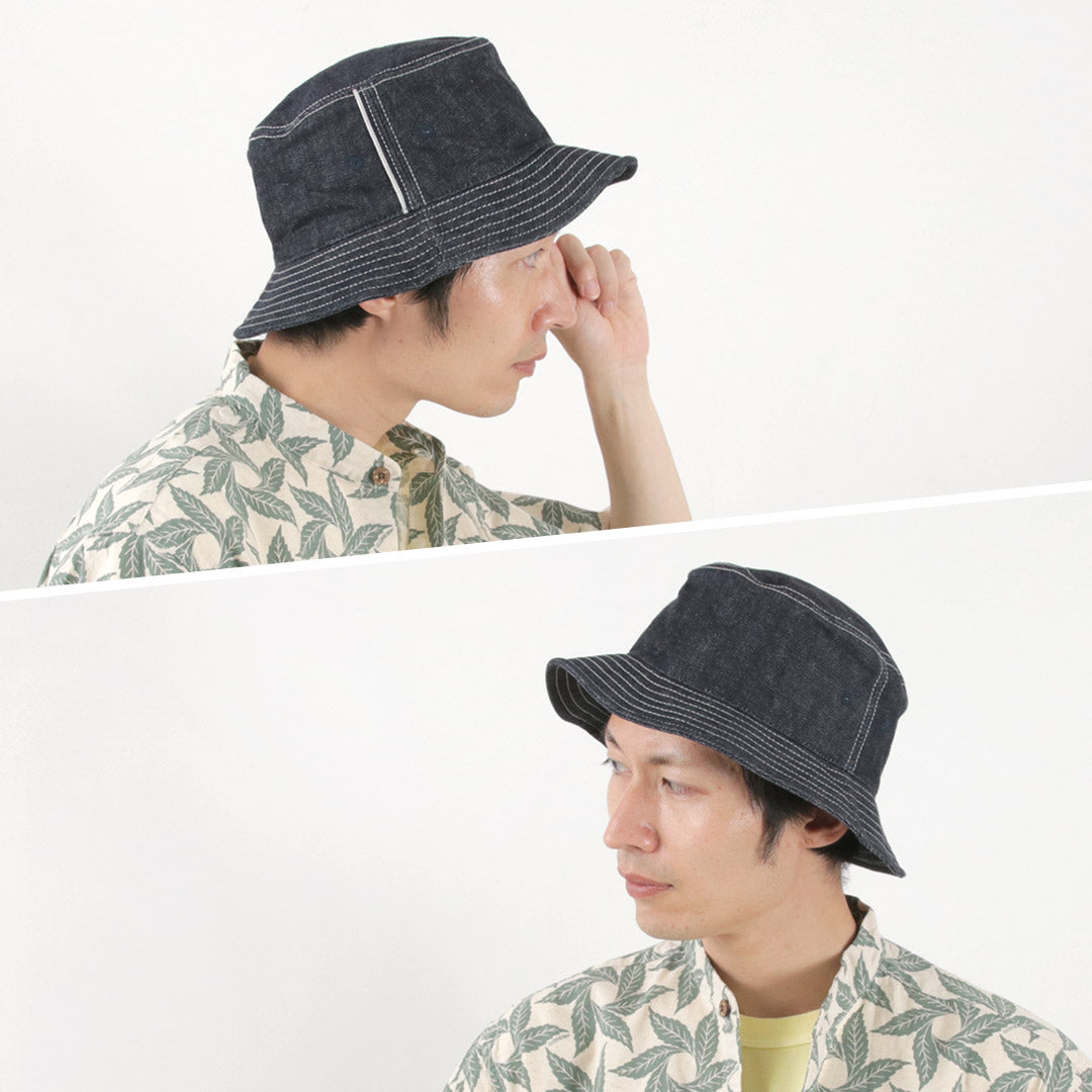 Higher / F191 Selvedge Denim Bucket Hat