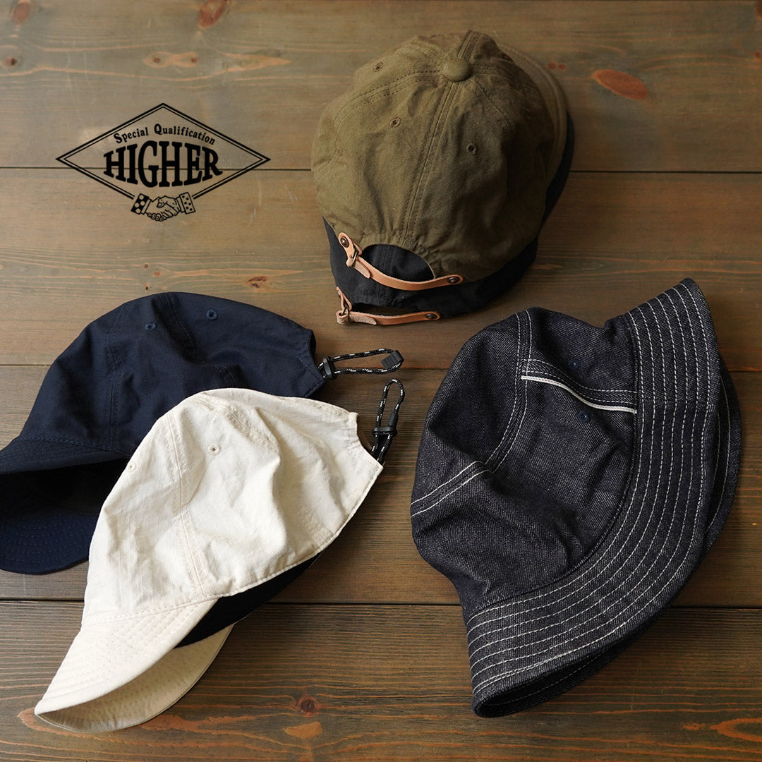 Higher / F191 Selvedge Denim Bucket Hat