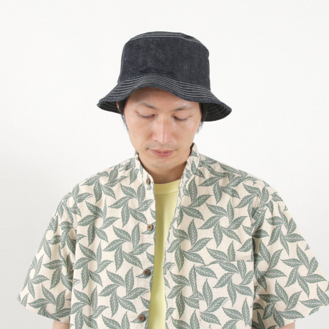 HIGHER / F191 Selvedge Denim Bucket Hat