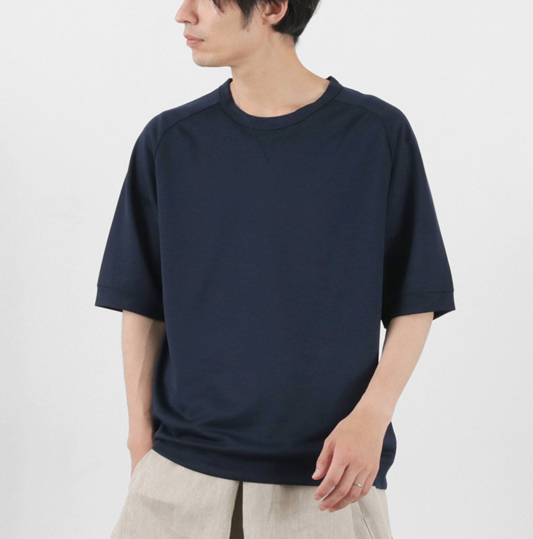 RE MADE IN TOKYO JAPAN / Viscose knit wide T-shirt