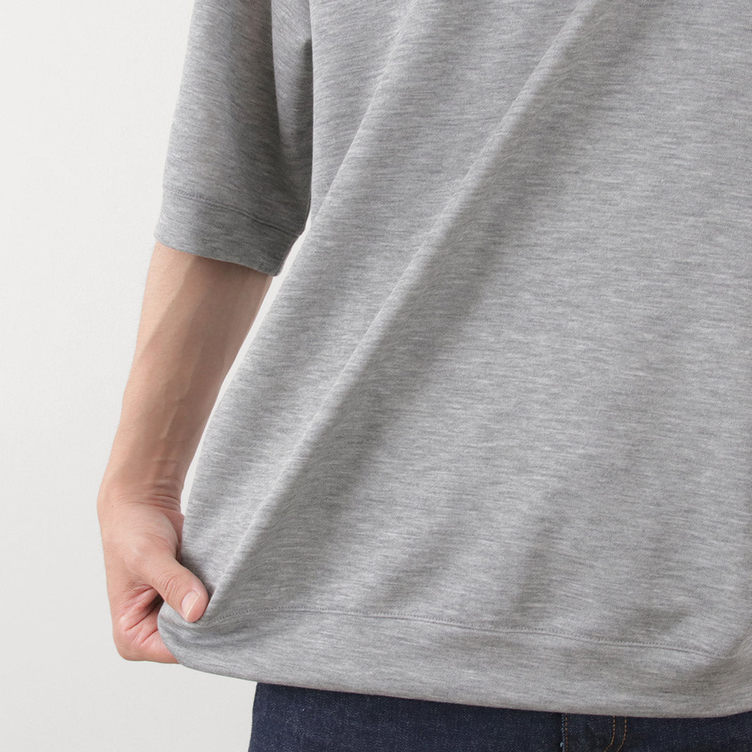 RE MADE IN TOKYO JAPAN / Viscose knit wide T-shirt