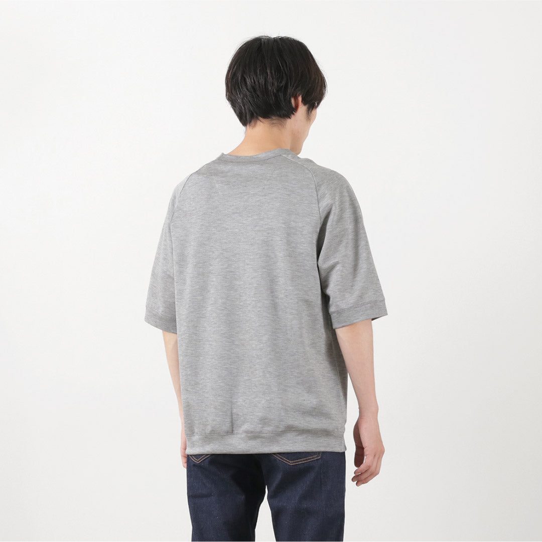 RE MADE IN TOKYO JAPAN / Viscose knit wide T-shirt