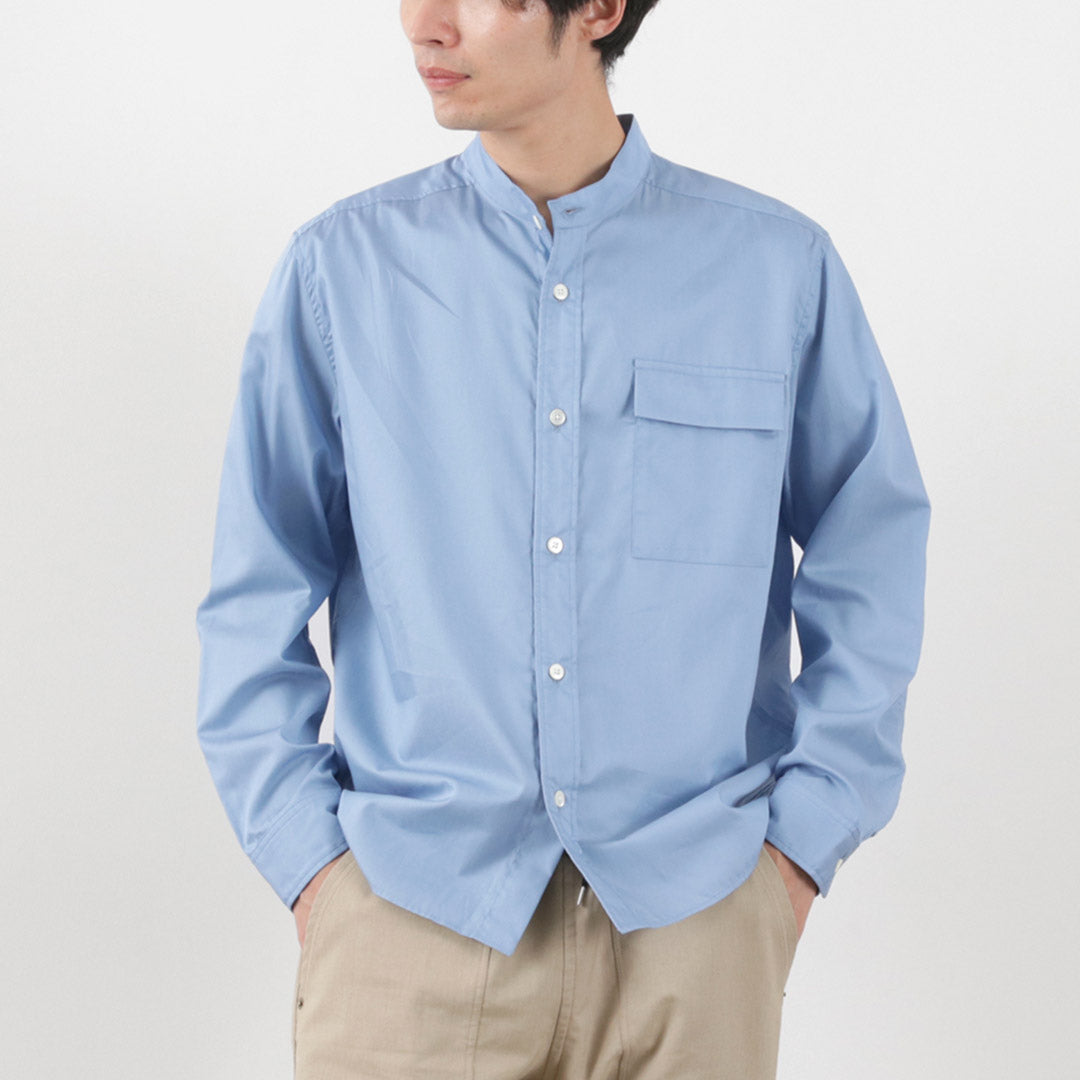 RE MADE IN TOKYO JAPAN / 200 twin yarn chambray twill CPO shirt