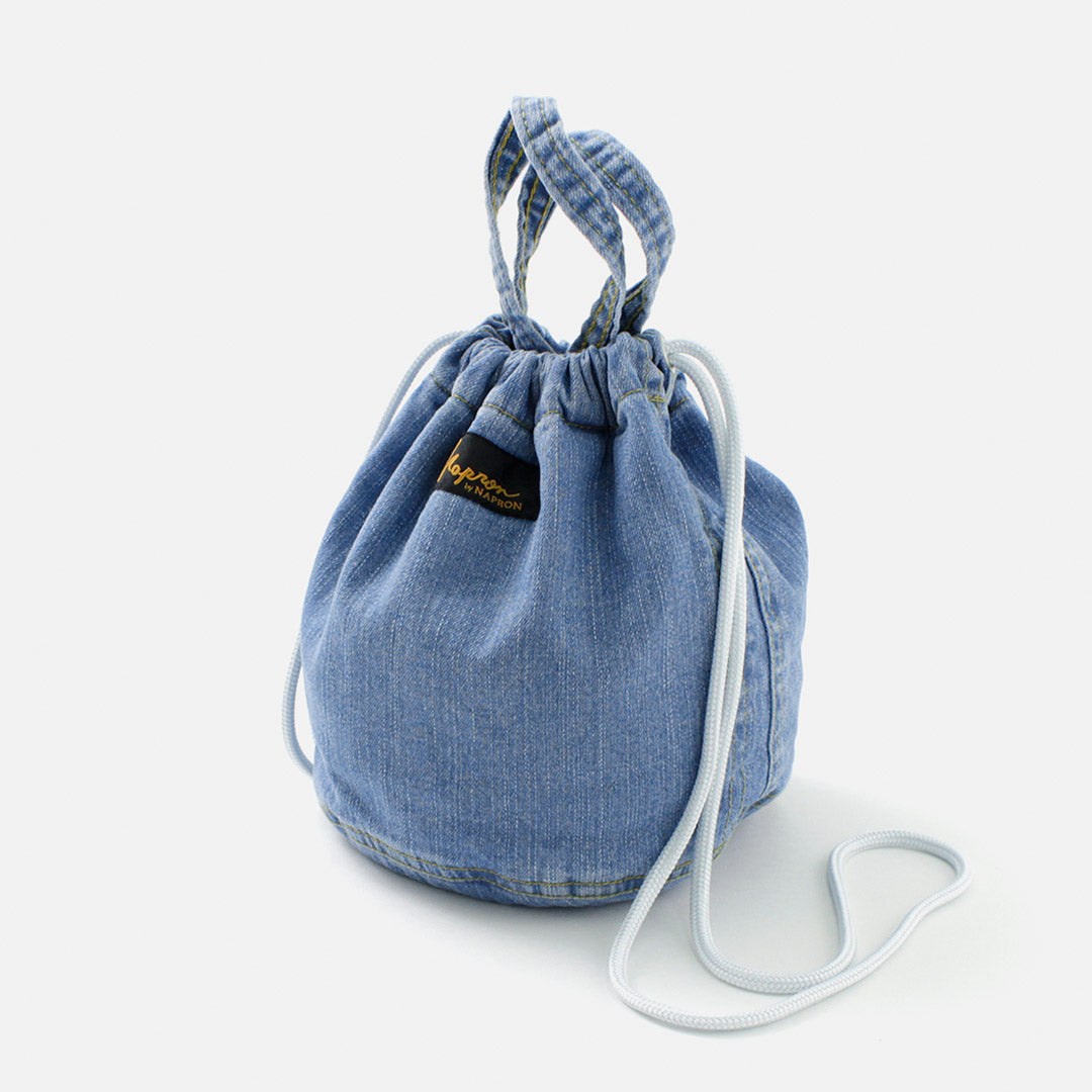 NAPRON / 8oz Bleached Denim Patient Bag Small 5L