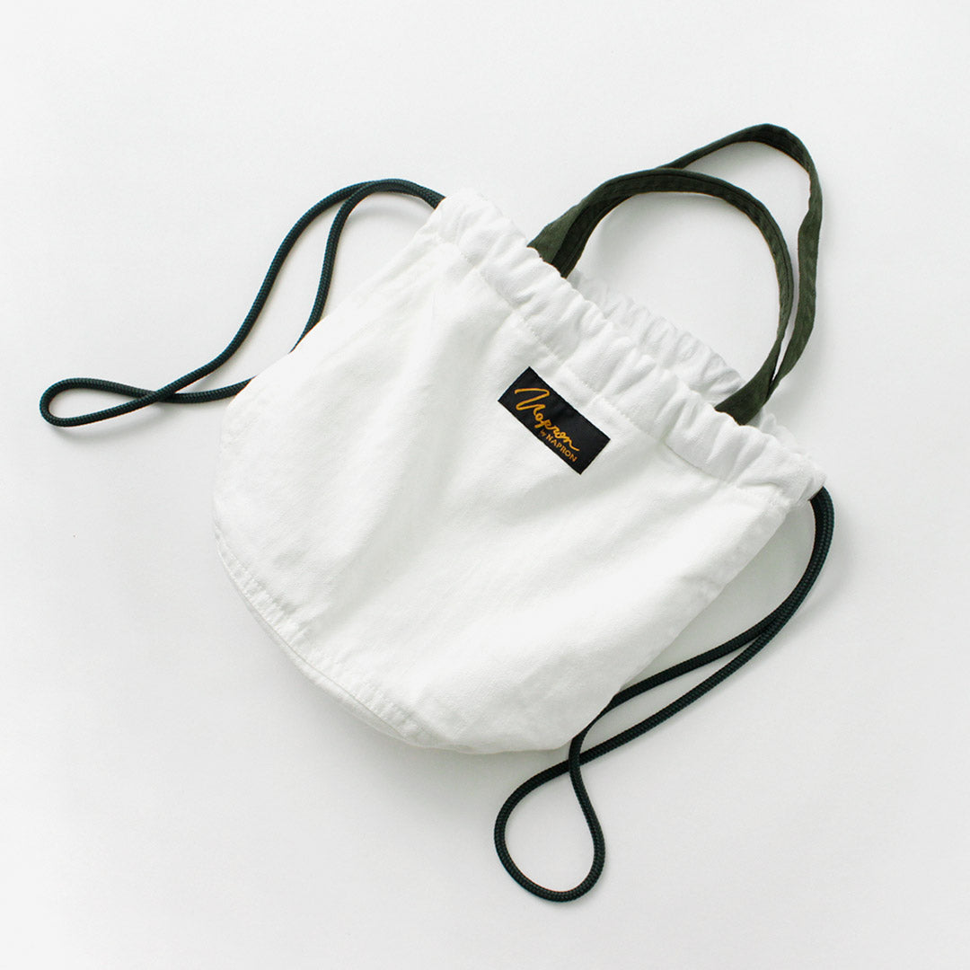 NAPRON / 8oz White Denim Patient Bag Small 5L