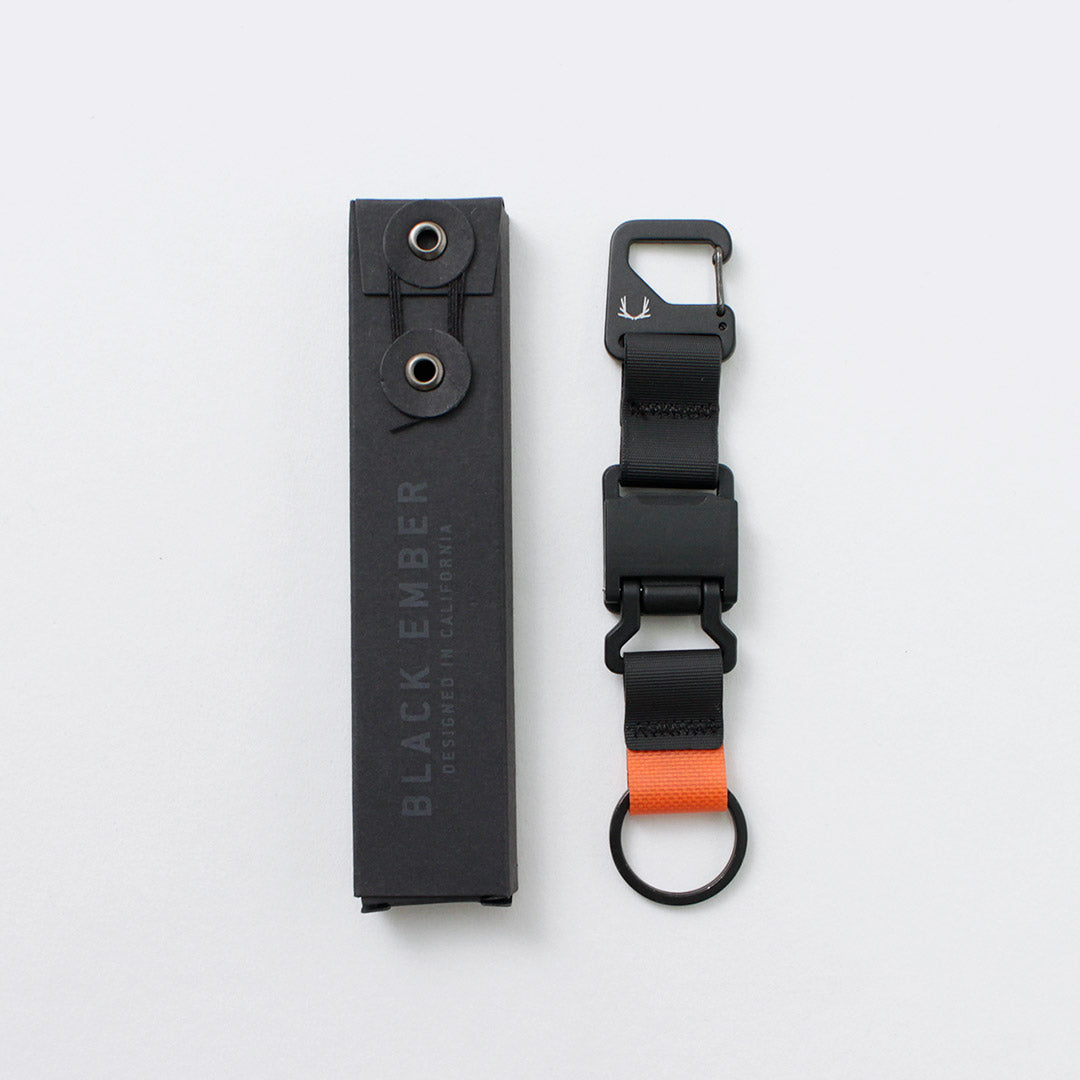 BLACK EMBER / Magnetic Key Ring