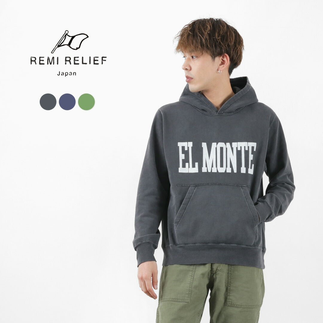 Remi relief / Sp à sweat à capuche bordé traité (El Monte)