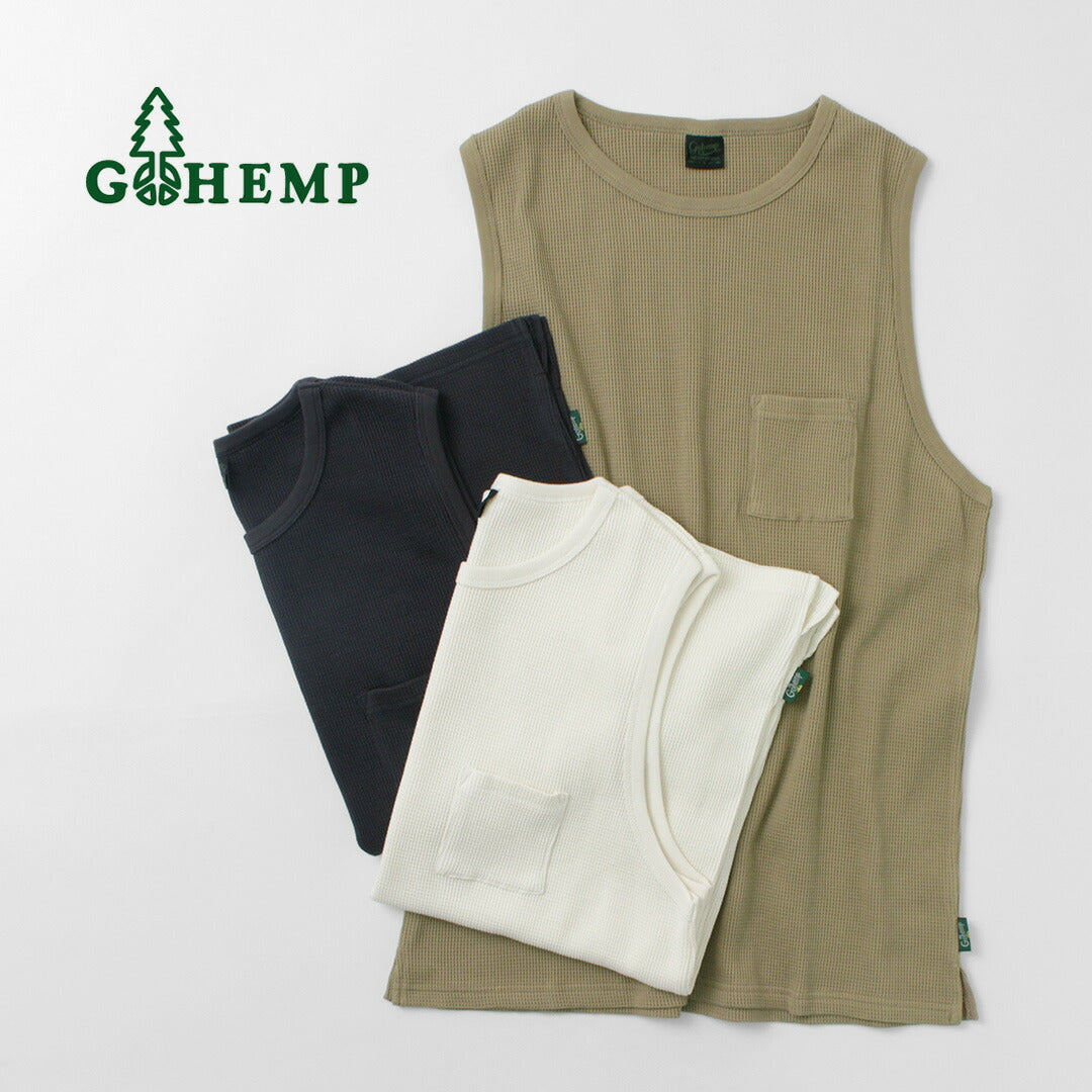 GOHEMP / Crew PK Tank Top