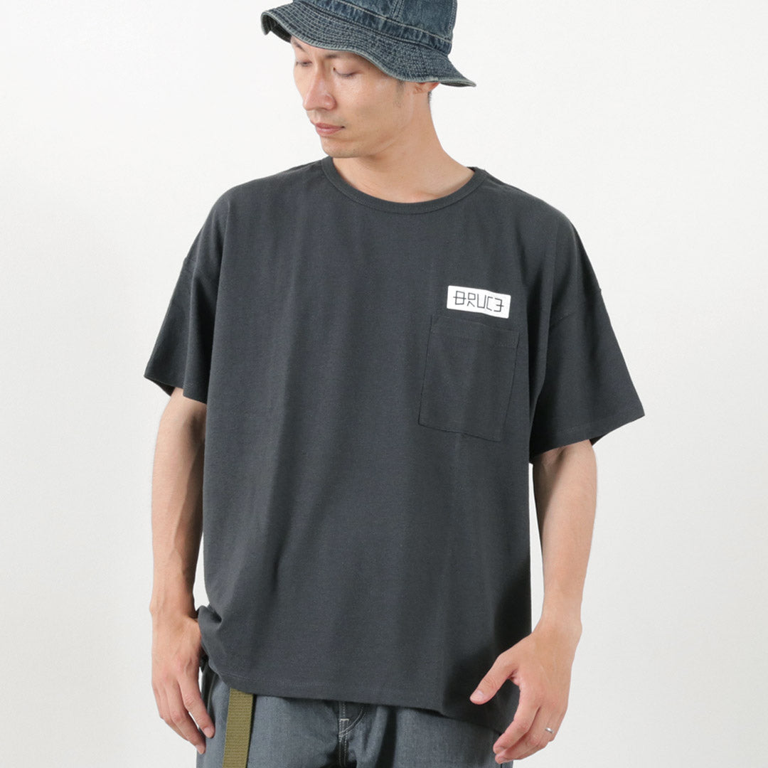 GOHEMP / NC Mono Tone Wide Poket Tee