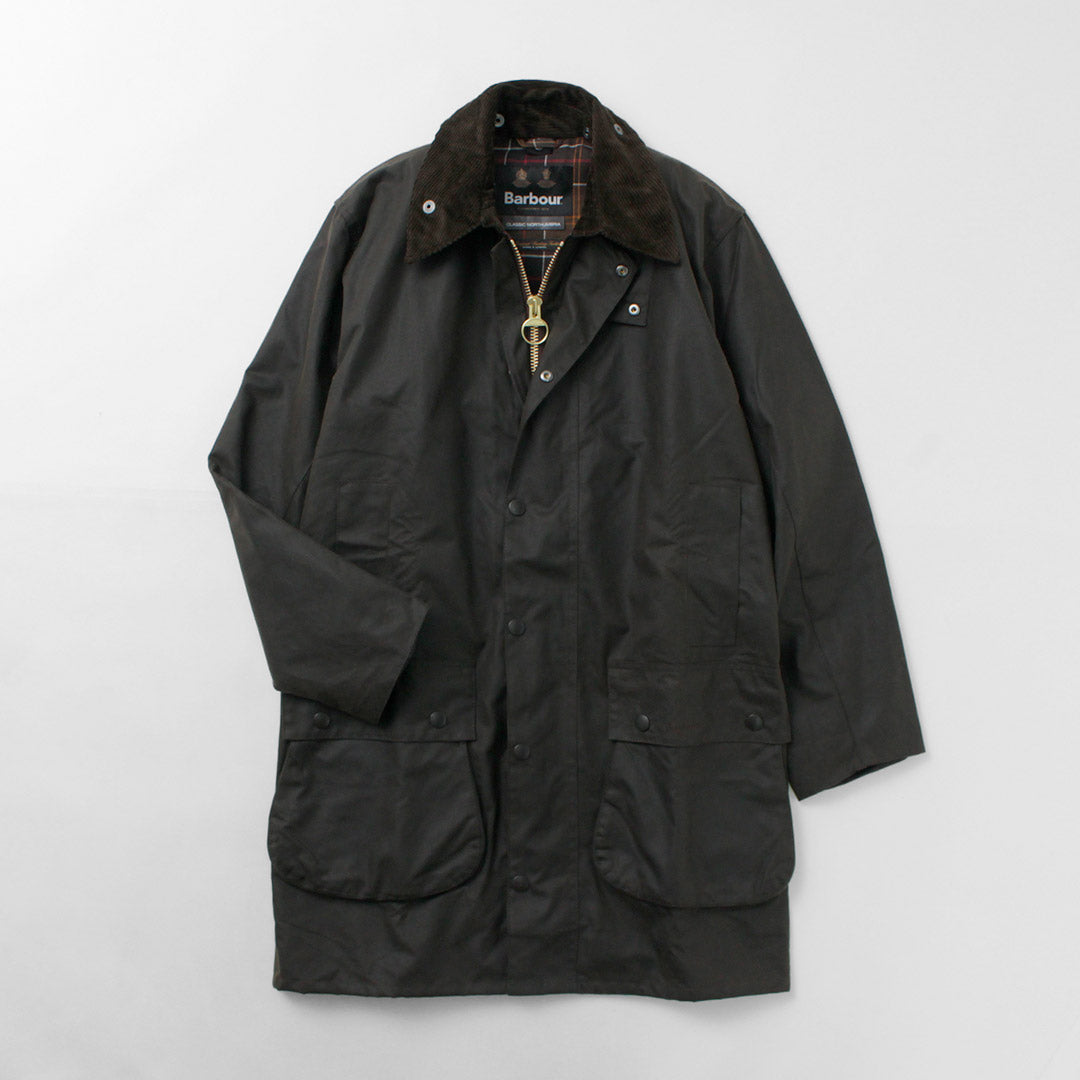 Barbour / veste de cire de Northumbria classique