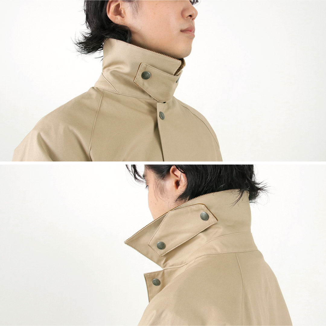 TRADITIONAL WEATHERWEAR / High Density Fabric Corduroy Collar Coat