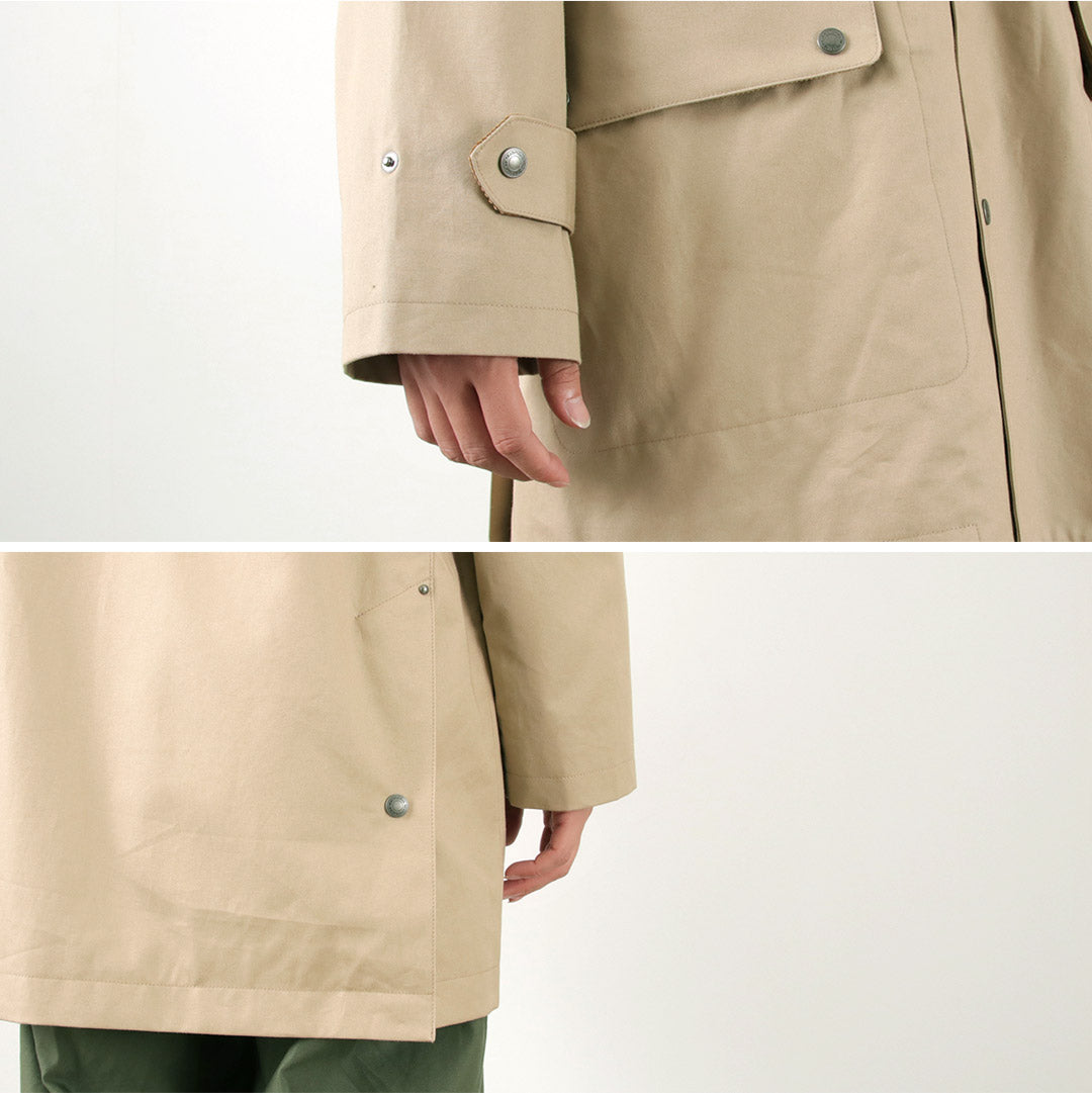 TRADITIONAL WEATHERWEAR / High Density Fabric Corduroy Collar Coat