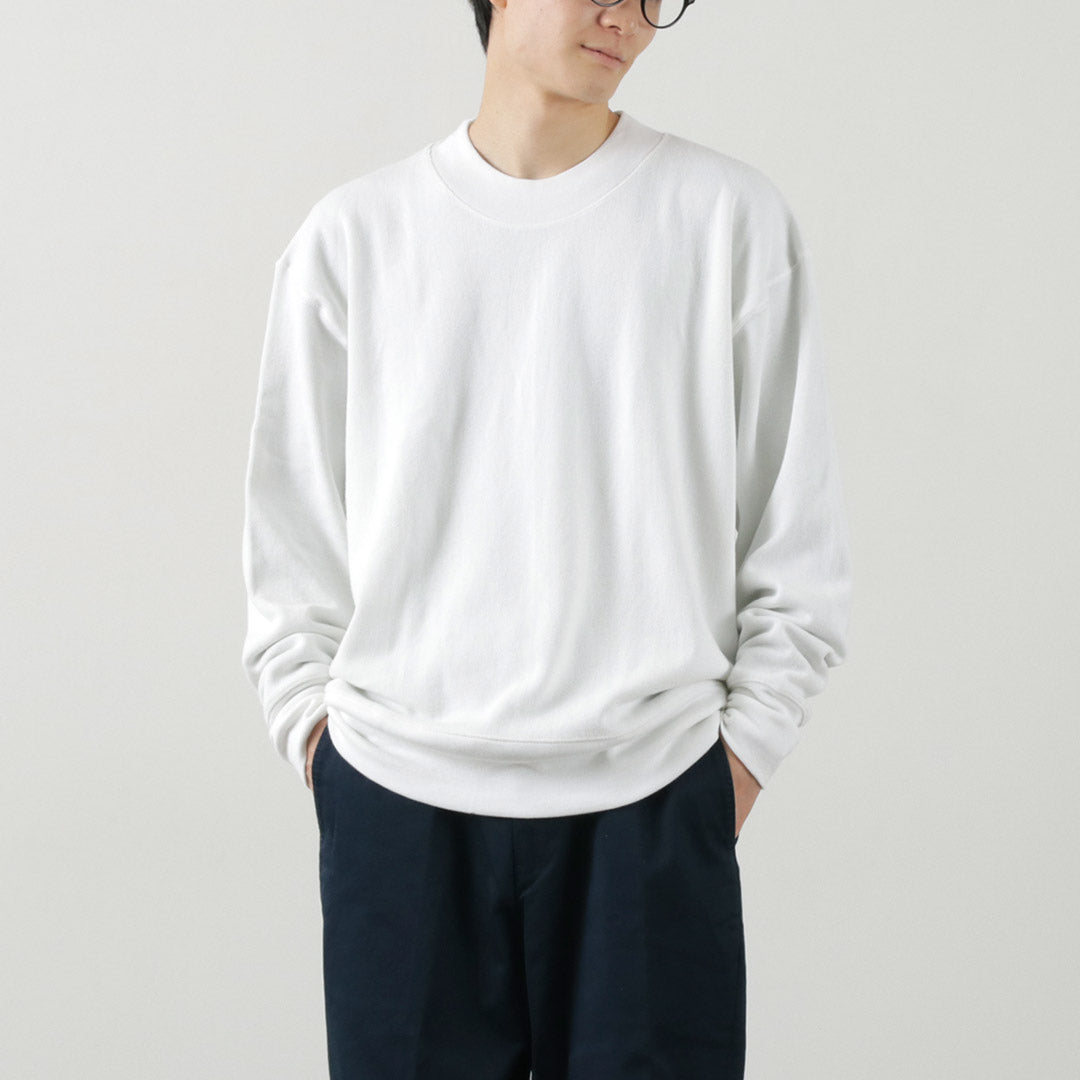 GICIPI / ORSO Crew Neck Ribbed Long Sleeve Milano Rib Knit Sewn