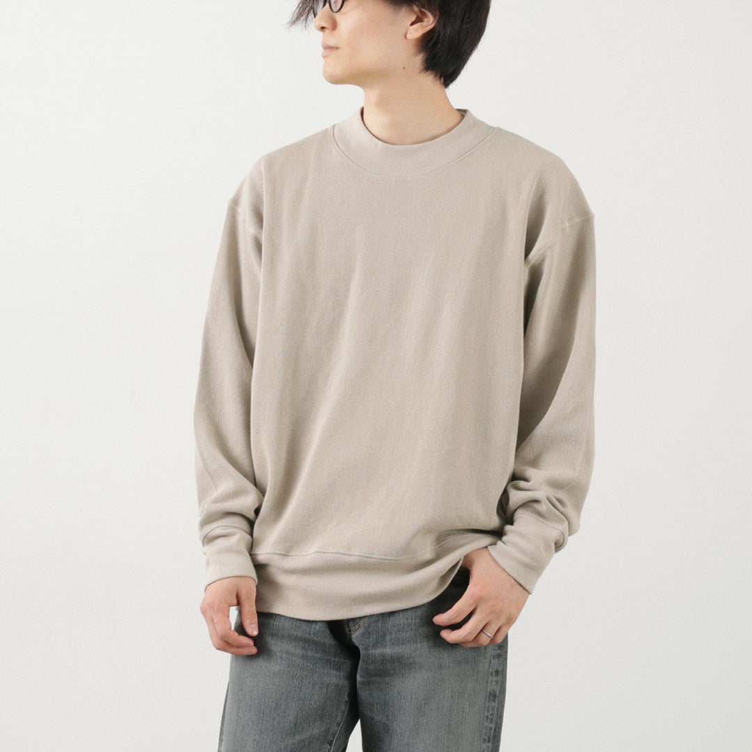 GICIPI / ORSO Crew Neck Ribbed Long Sleeve Milano Rib Knit Sewn