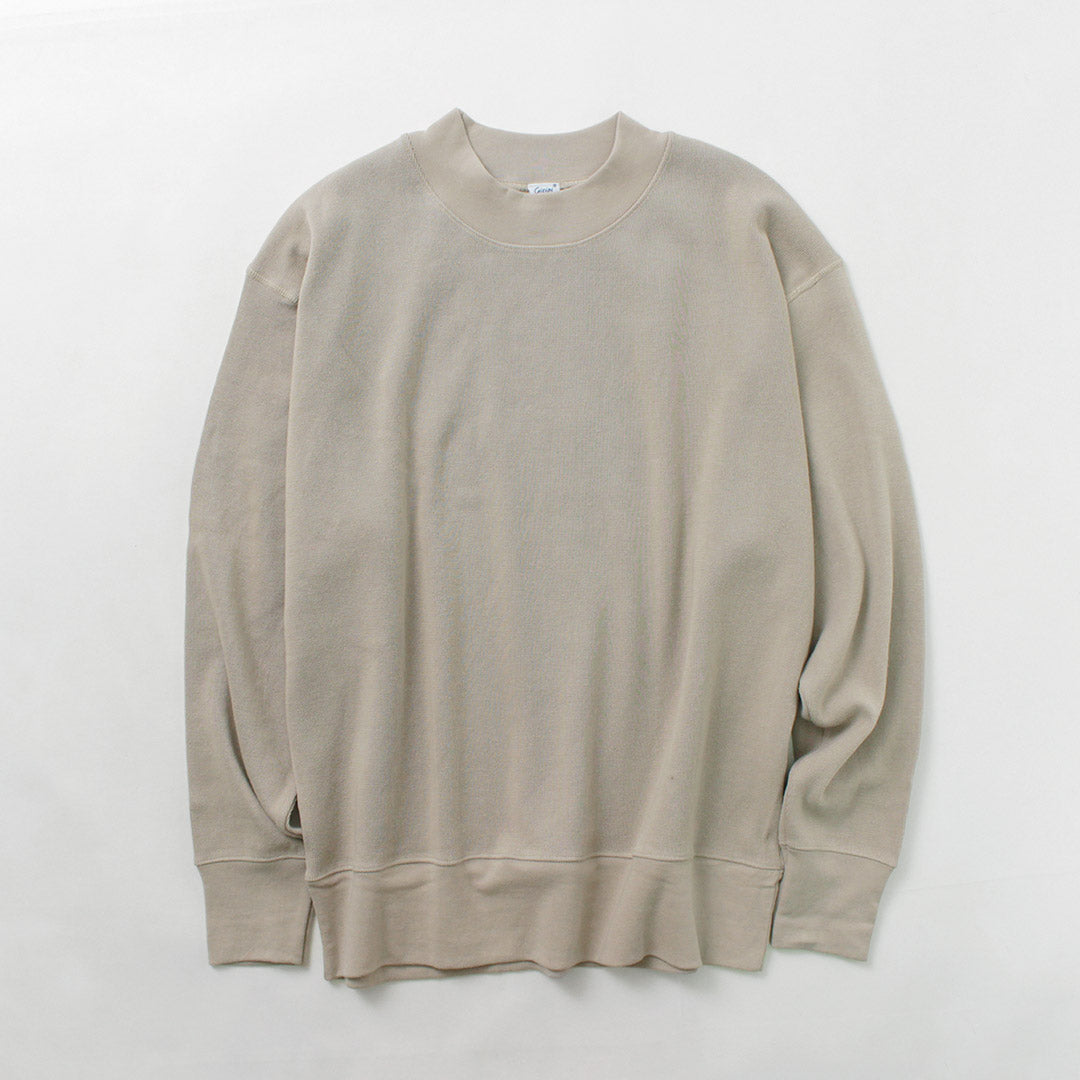 GICIPI / ORSO Crew Neck Ribbed Long Sleeve Milano Rib Knit Sewn