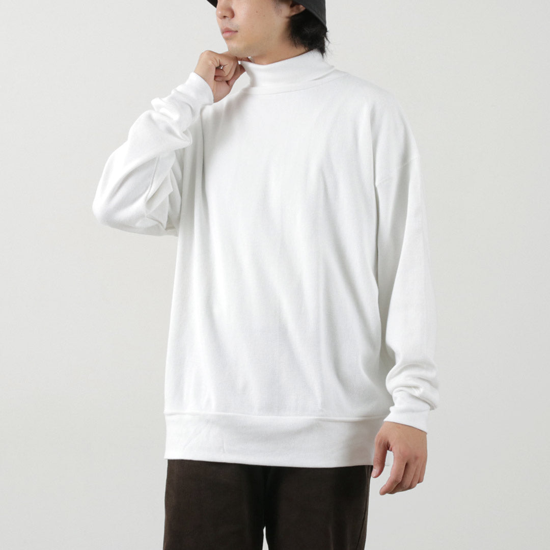 GICIPI / SCIMMIA Mockneck Ribbed Long Sleeve Milano Rib Knit Sewn