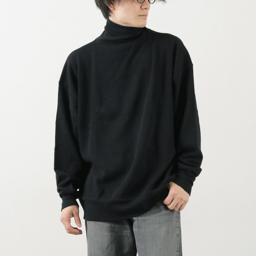 GICIPI / SCIMMIA Mockneck Ribbed Long Sleeve Milano Rib Knit Sewn