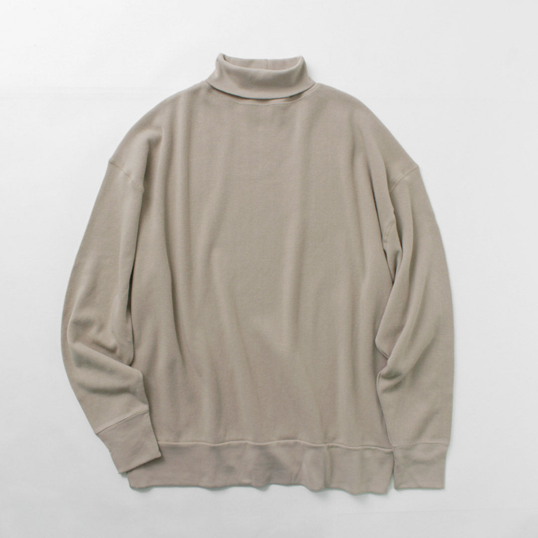 GICIPI / SCIMMIA Mockneck Ribbed Long Sleeve Milano Rib Knit Sewn