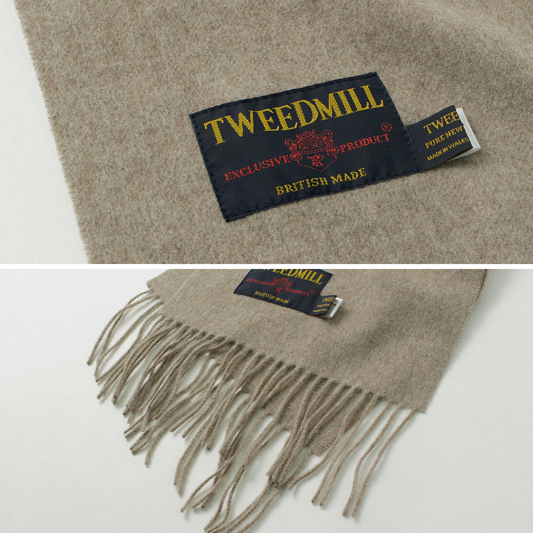 TweedMill / Lambswool圍巾固體