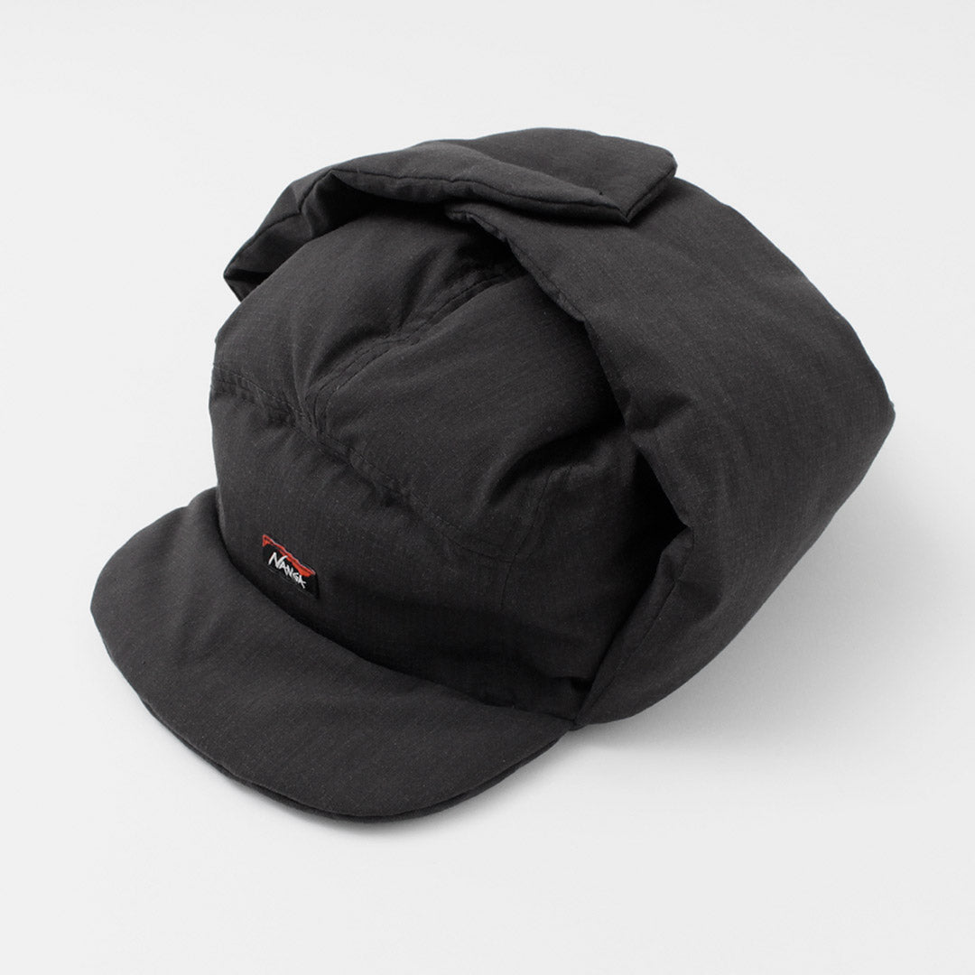 Nanga / Fire Ripstop Down Flap Cap