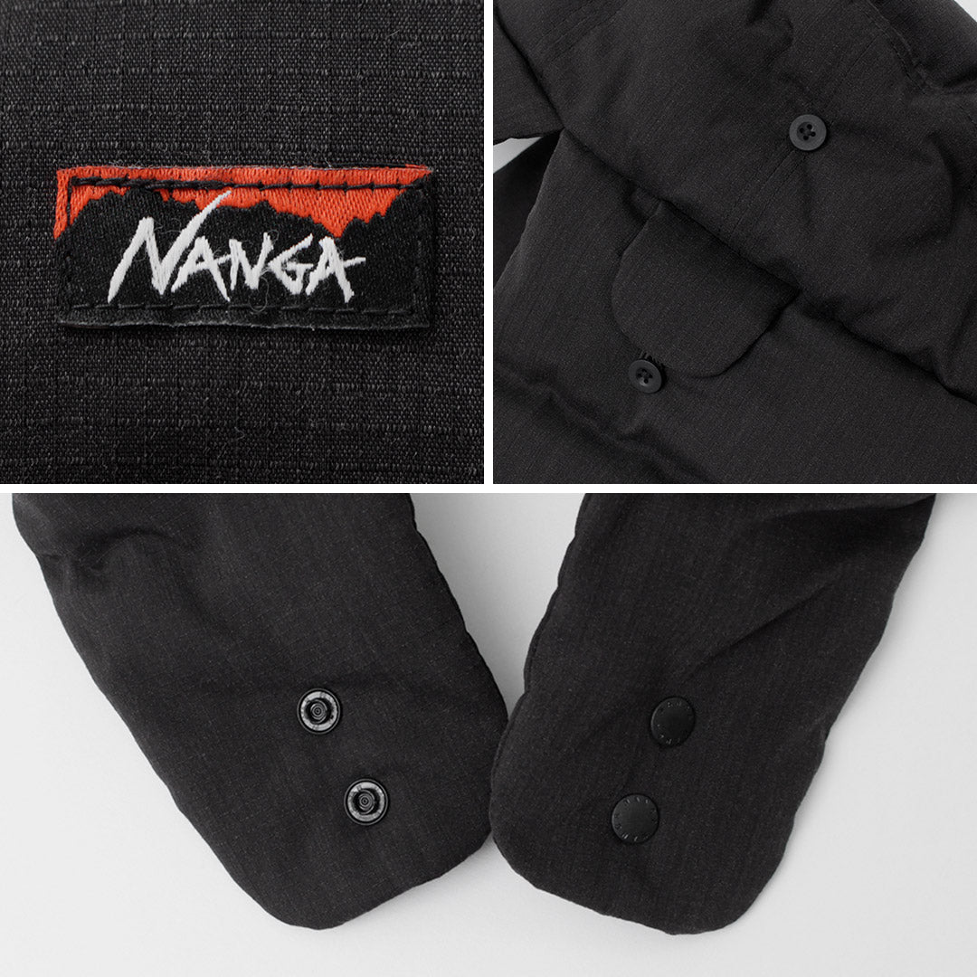 Nanga / Fire Ripstop Down Flap Cap