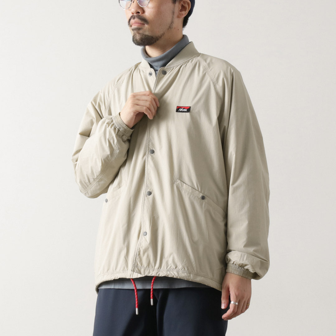 NANGA / Ribbed Collar Coach Jacket