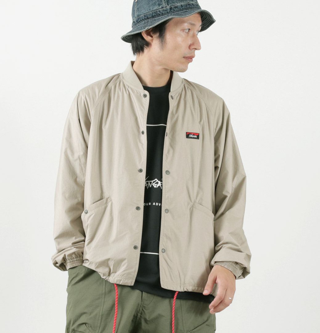 NANGA / Ribbed Collar Coach Jacket