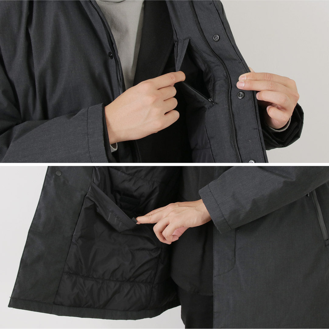 NANGA / Down Soutien Collar Coat Fire-resistant