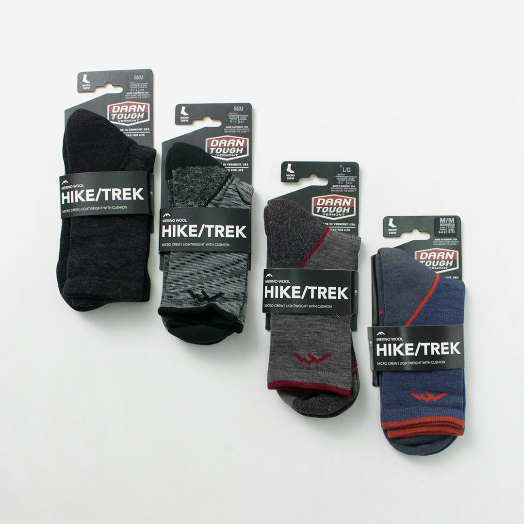 DARN TOUGH / Light Hiker Micro Crew Lightweight Cushion Socks