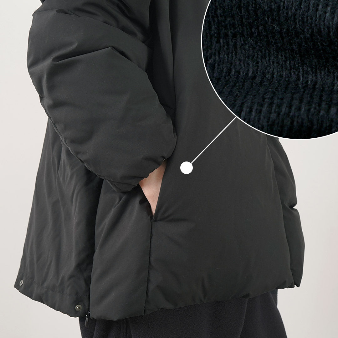 MIFFEW / Collarless Over Down Jacket