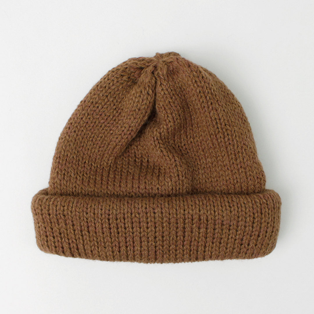 HIGHLAND 2000 / Merino Alpaca Tubular Bobby Cap (Double Turn Up)