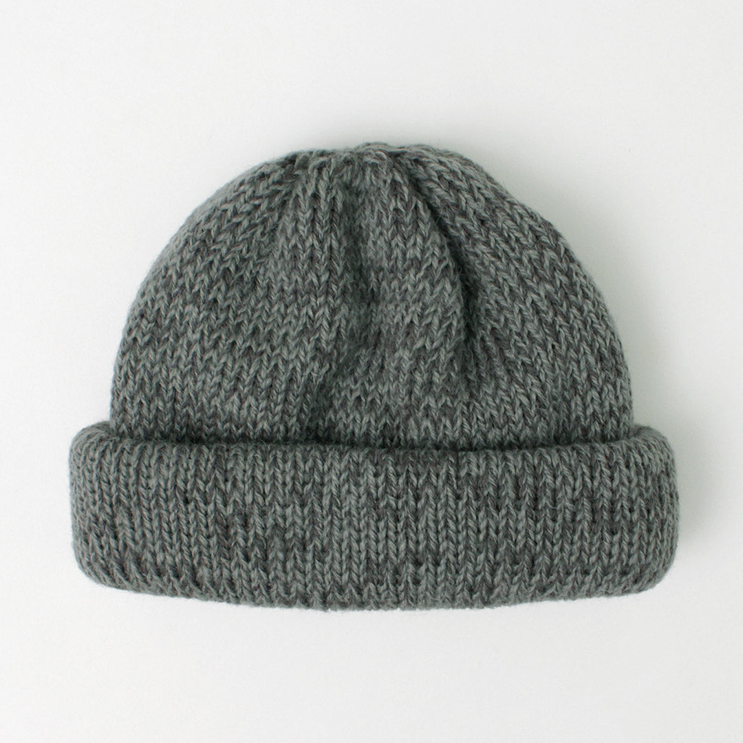 Highland 2000 / Merino Alpaca Tubular Bobby Cap (doble turno)