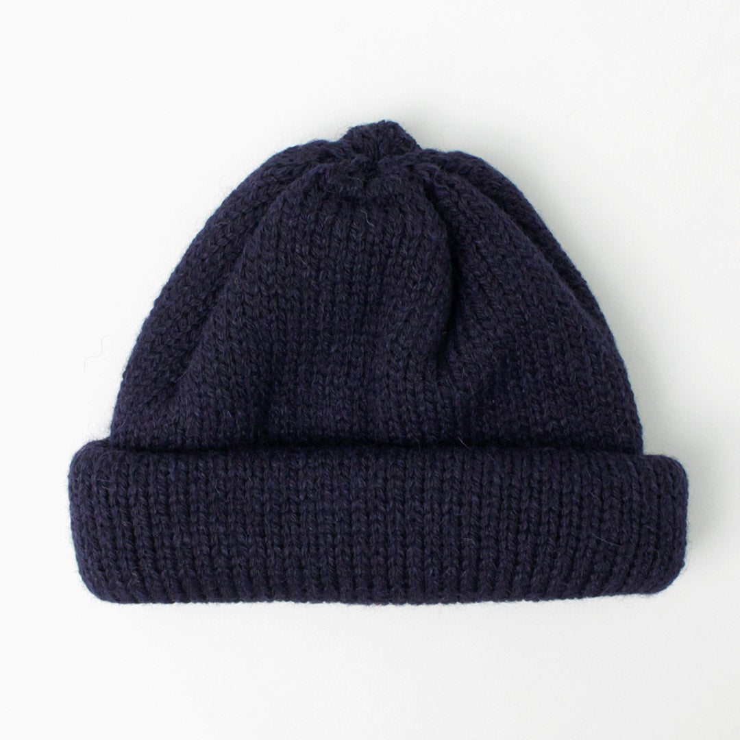 HIGHLAND 2000 / Merino Alpaca Tubular Bobby Cap (Double Turn Up)