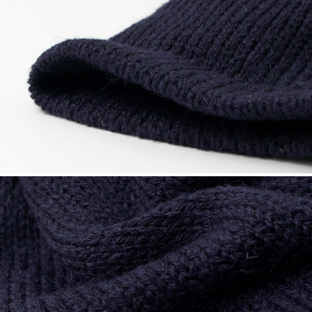 Highland 2000 / Merino Alpaca Tubular Bobby Cap (doble turno)