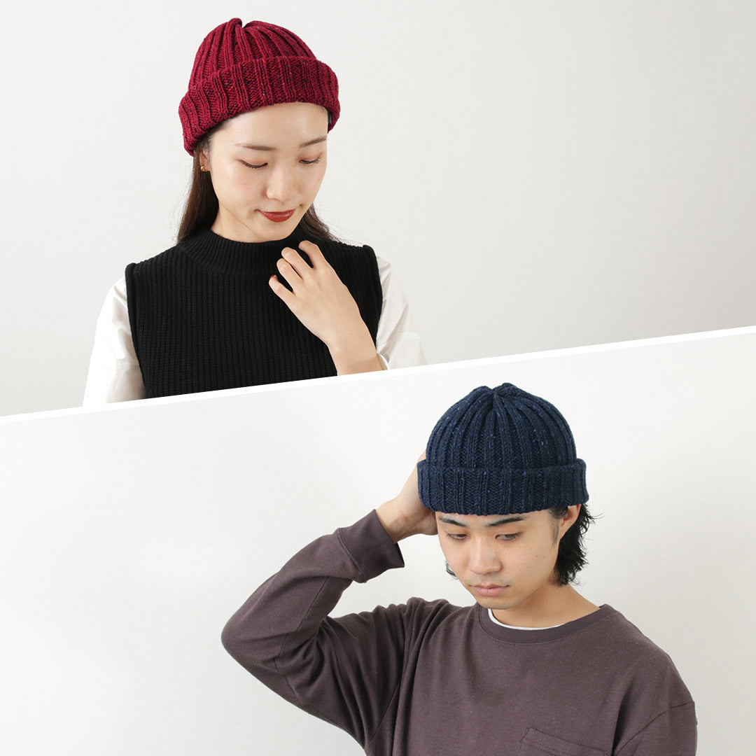 Highland 2000 / BW NEP Wool 2áe Bobby Cap (이중 턴업)