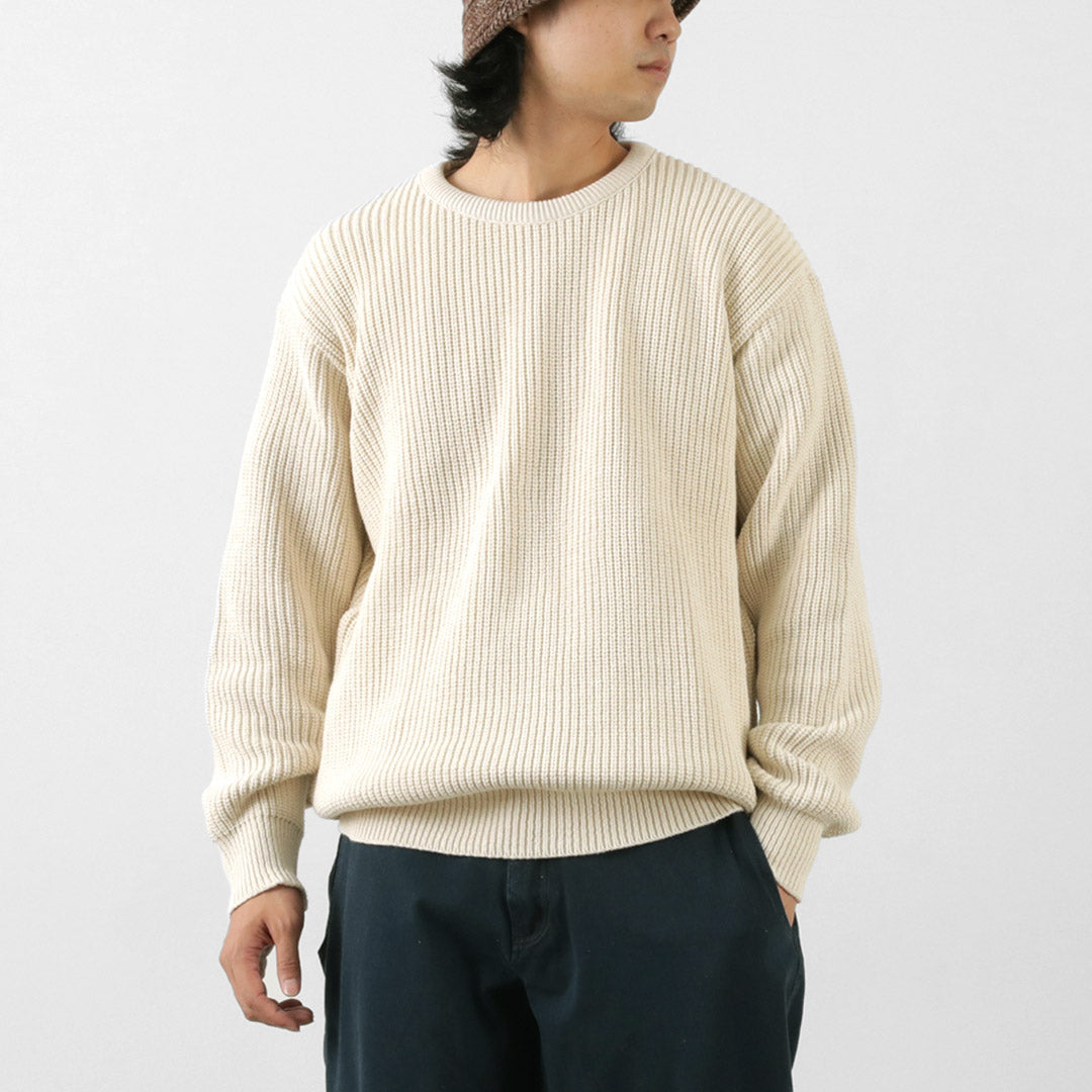 Binghamton 뜨개질 회사 / Shaker Crew Knit