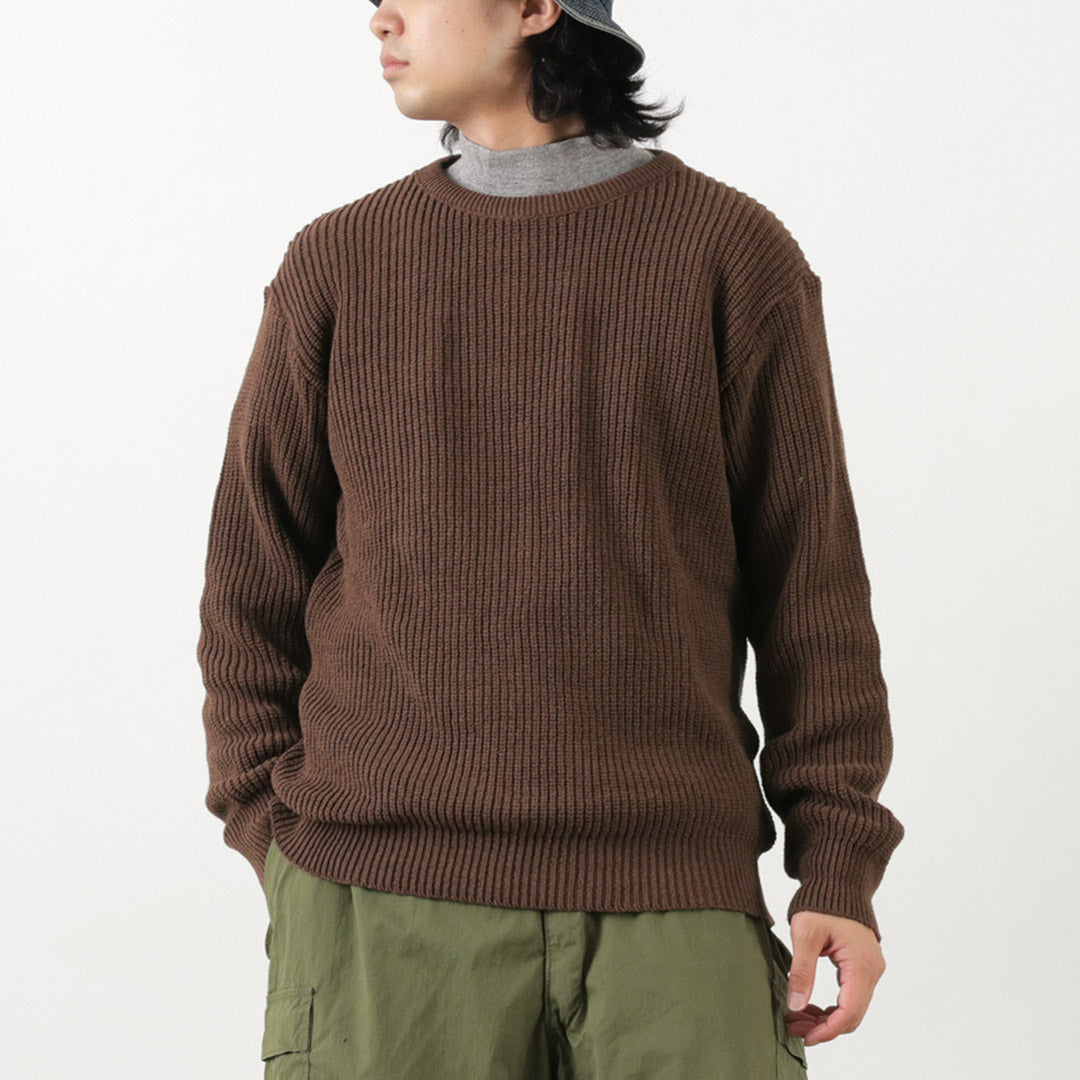 Binghamton 뜨개질 회사 / Shaker Crew Knit