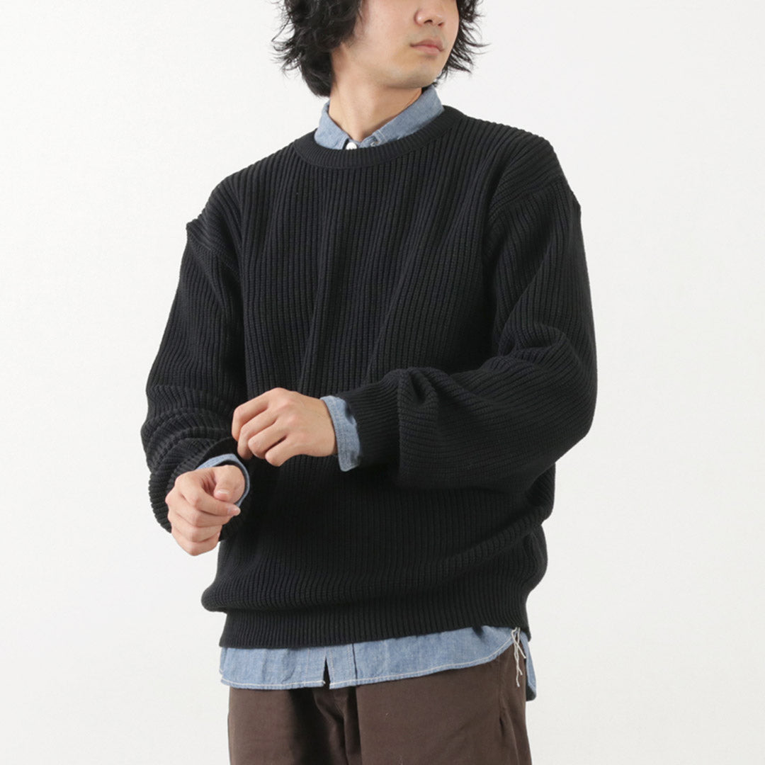 Binghamton 뜨개질 회사 / Shaker Crew Knit