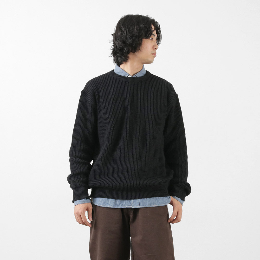 Binghamton 뜨개질 회사 / Shaker Crew Knit