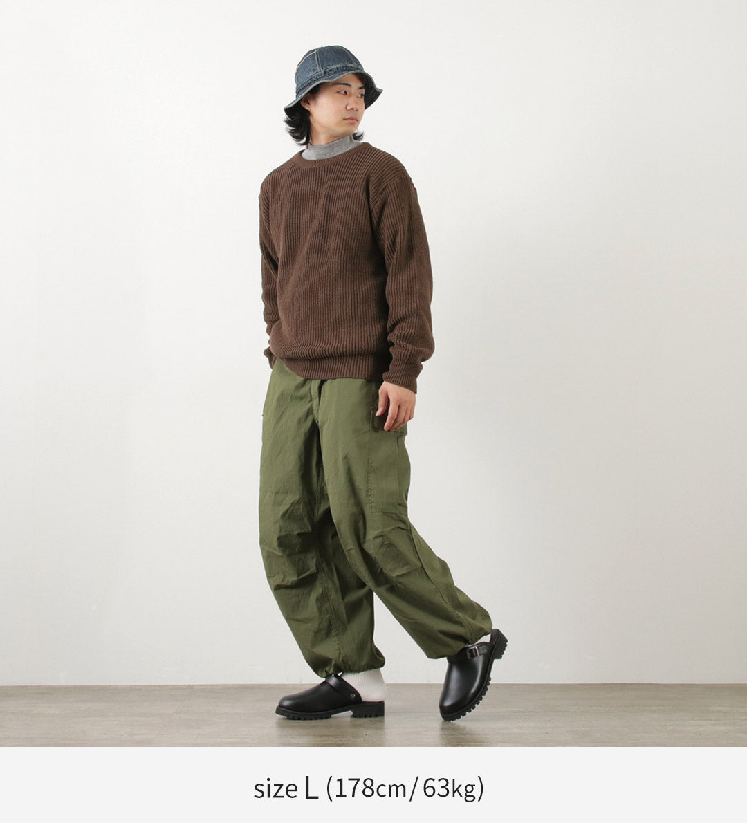 Binghamton 뜨개질 회사 / Shaker Crew Knit