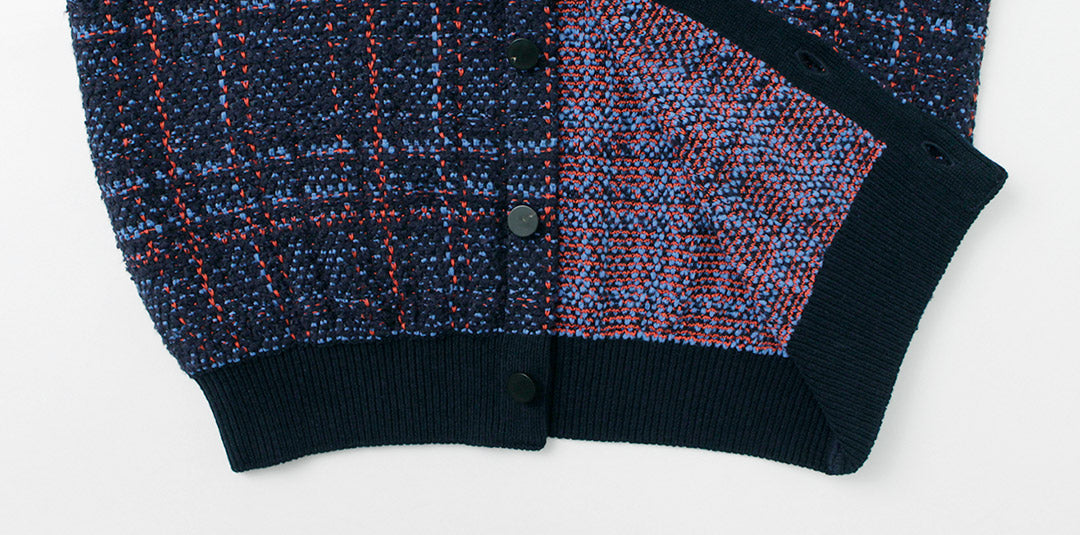 COOHEM / VÉRIFIER TWEED Cardigan