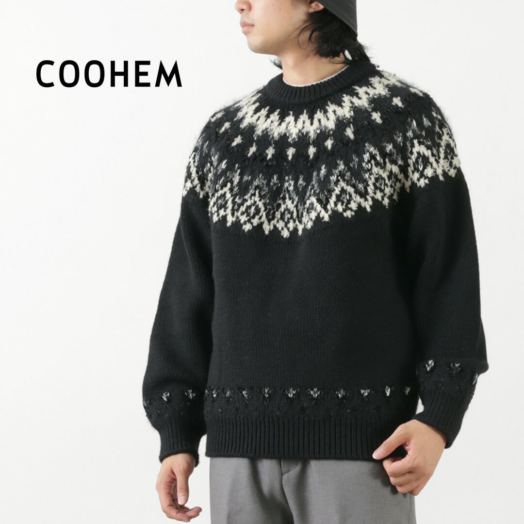 COOHEM /北欧针织套头衫